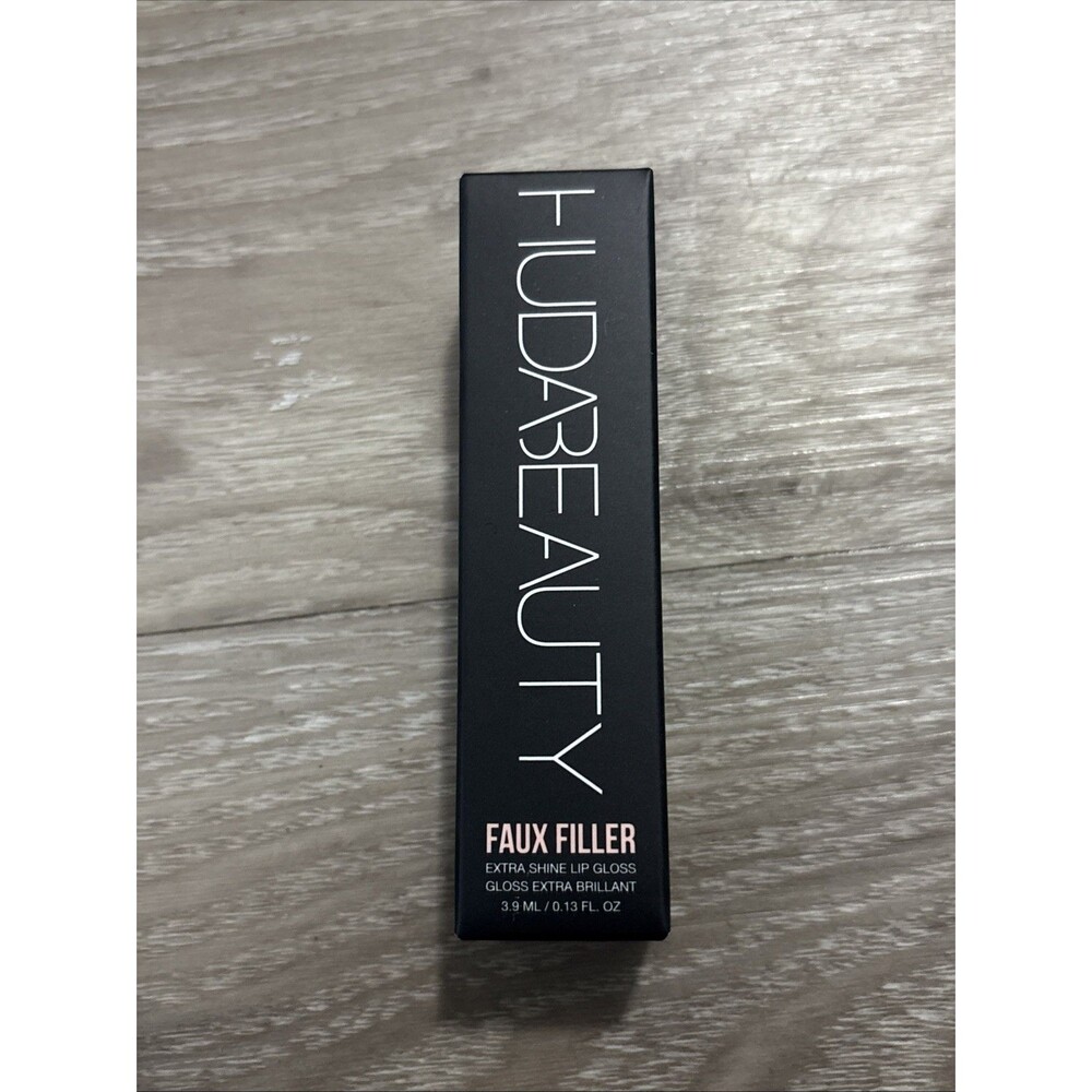 Huda Beauty~FAUXFILLER~Extra Shine Lip Gloss~GLASSY~3.9ml